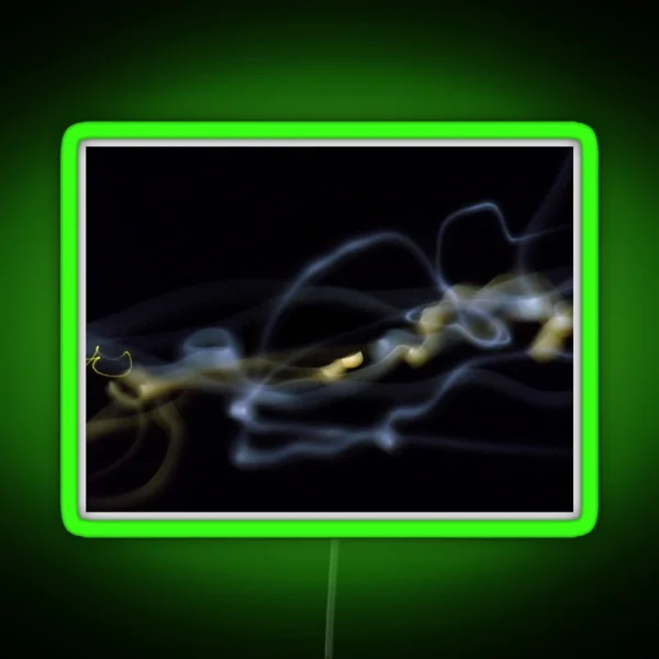 Running With The Lightning RGB Neon Sign
