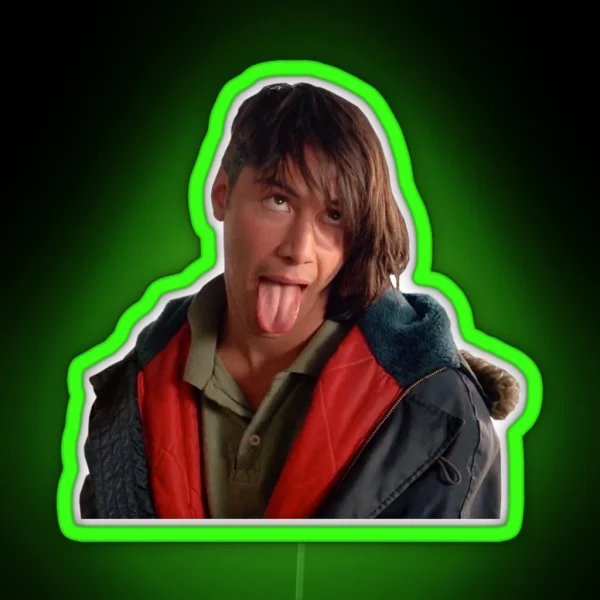 Rupert Marshetta Puppy Face RGB Neon Sign