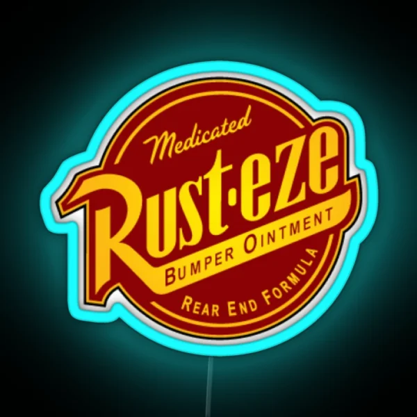 Rust Eze Bumper Led Led RGB Neon Sign