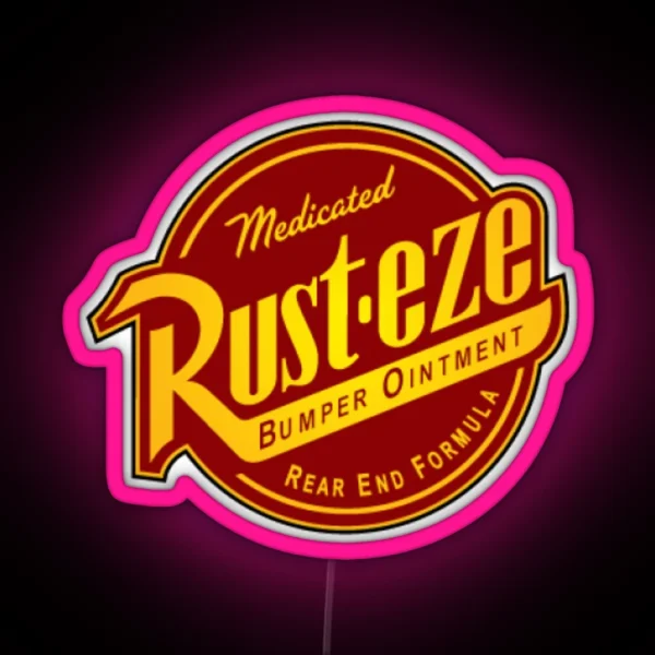 Rust Eze Bumper Led Led RGB Neon Sign