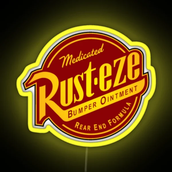 Rust Eze Bumper Led Led RGB Neon Sign