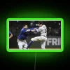 RGB Neon Sign Featuring Ryan Braun & Christian Yelich Celebration