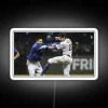 Neon MLB fan decor with customizable RGB lighting options available