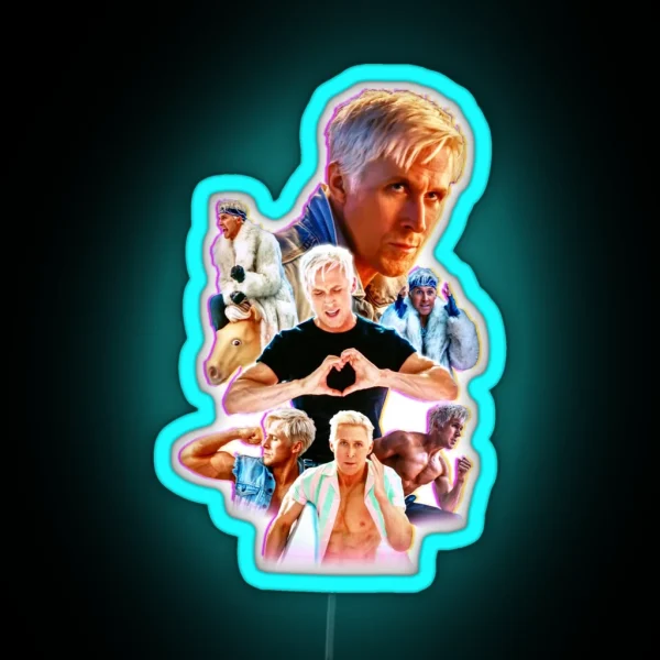 Ryan Gosling Kenergy Led RGB Neon Sign