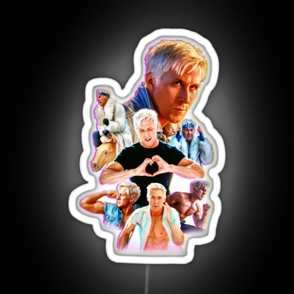 Ryan Gosling Kenergy Led RGB Neon Sign
