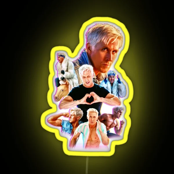 Ryan Gosling Kenergy Led RGB Neon Sign