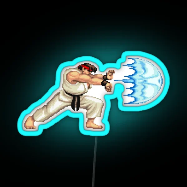 Ryu Hadouken RGB Neon Sign