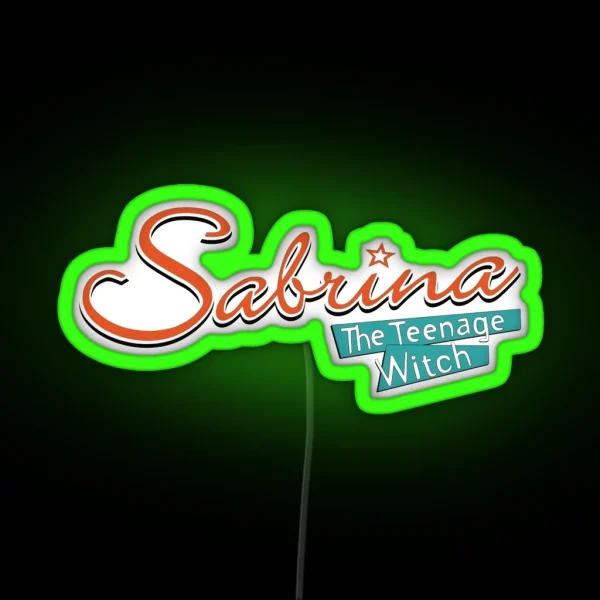 Sabrina The Teenage Witch RGB Neon Sign