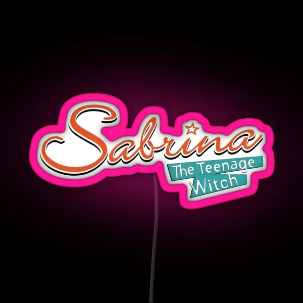 Sabrina The Teenage Witch RGB Neon Sign