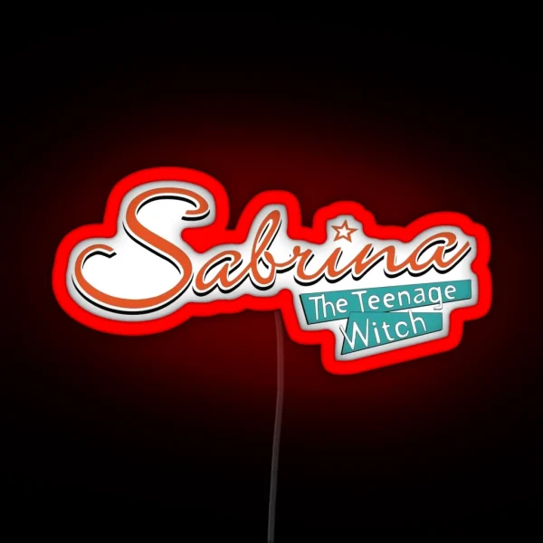 Sabrina The Teenage Witch RGB Neon Sign