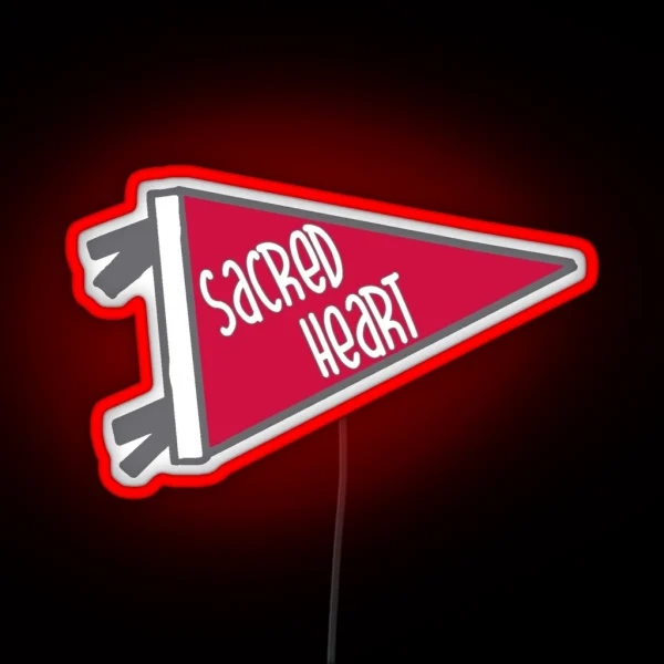 Sacred Heart University Flag RGB Neon Sign