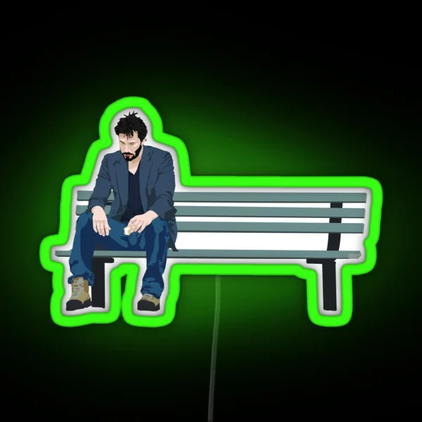 Sad Keanu RGB Neon Sign