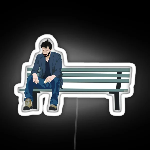 Sad Keanu RGB Neon Sign