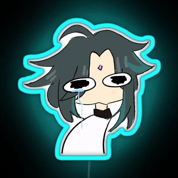 Sad Xiao RGB Neon Sign