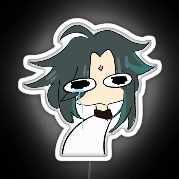 Sad Xiao RGB Neon Sign
