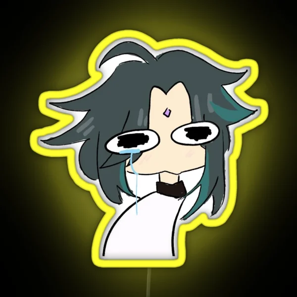 Sad Xiao RGB Neon Sign