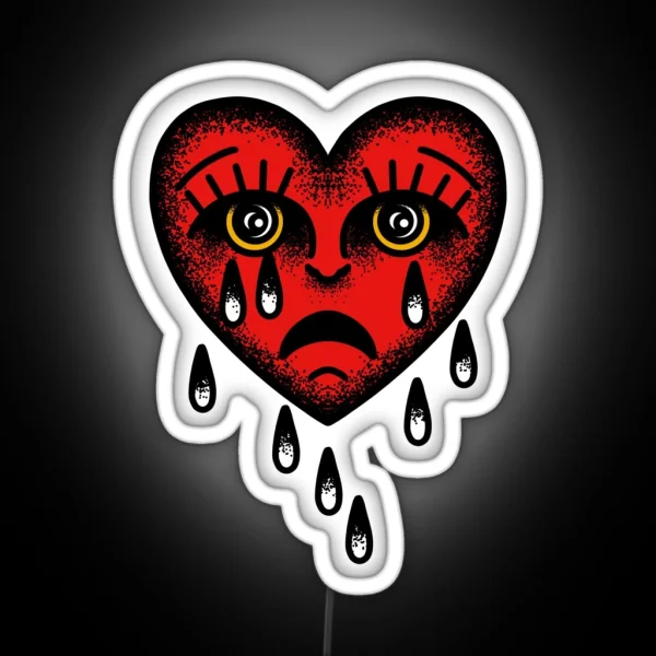 Sadboy Heart RGB Neon Sign