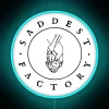 Neon Sign - Saddest Factory Records Vintage Retro Music Store Decor