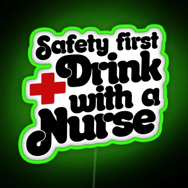 Safety FIRST RGB Neon Sign