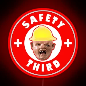 Safety Third RGB Neon Sign