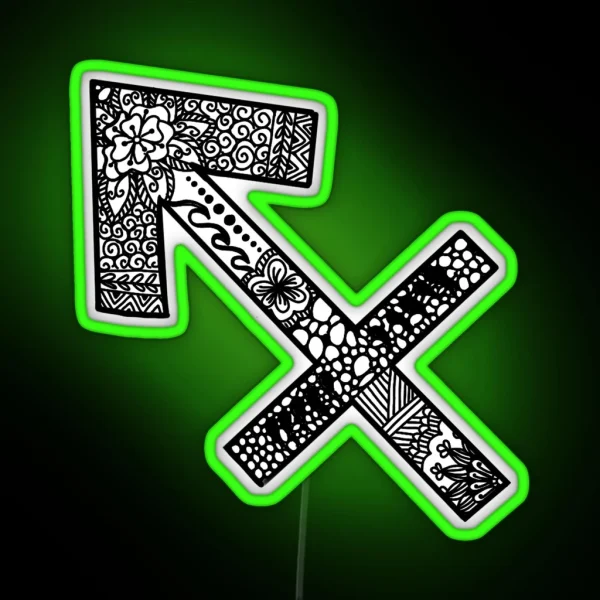 Sagittarius RGB Neon Sign