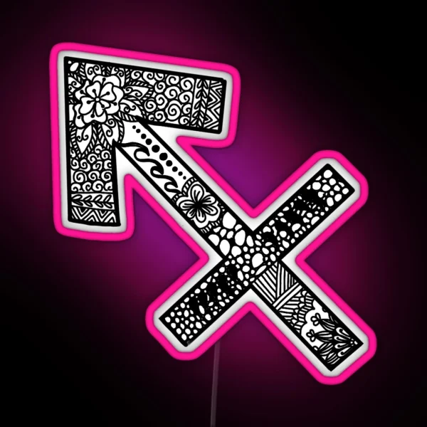 Sagittarius RGB Neon Sign