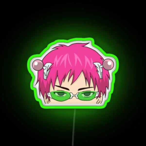 Saiki K RGB Neon Sign