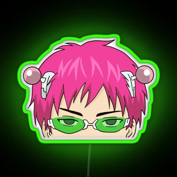Saiki K RGB Neon Sign