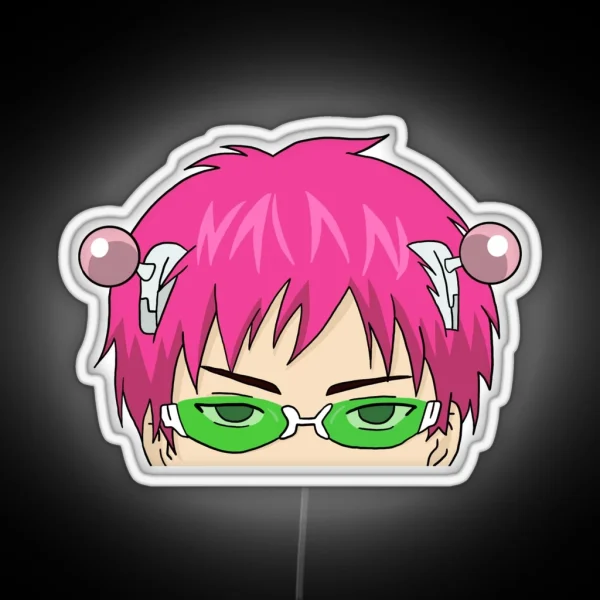 Saiki K RGB Neon Sign