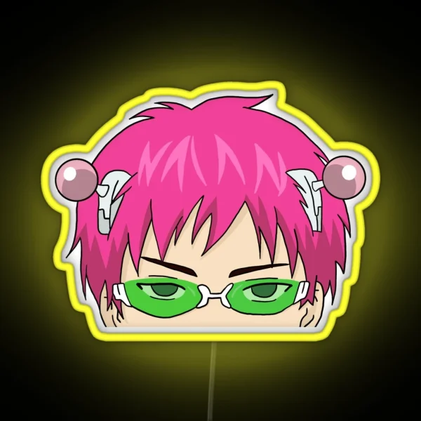 Saiki K RGB Neon Sign