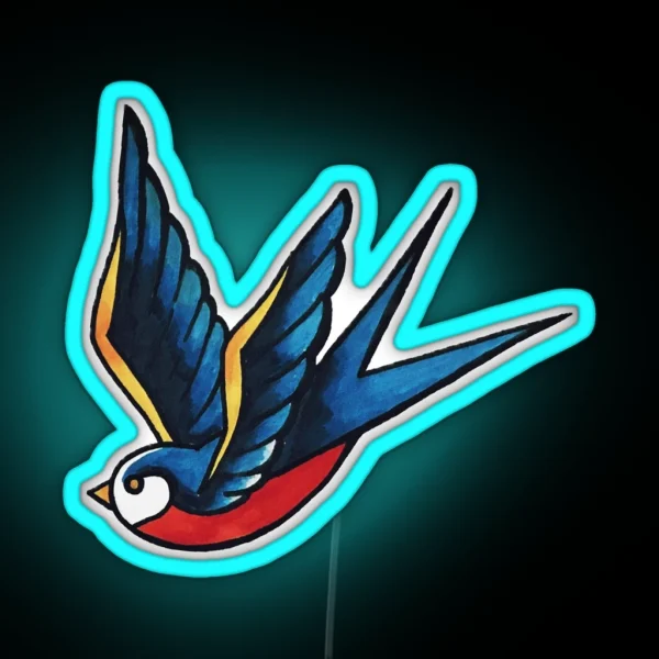 Sailor Bird RGB Neon Sign