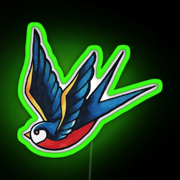 Sailor Bird RGB Neon Sign