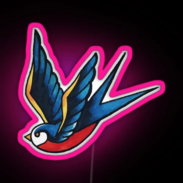Sailor Bird RGB Neon Sign