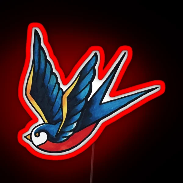 Sailor Bird RGB Neon Sign