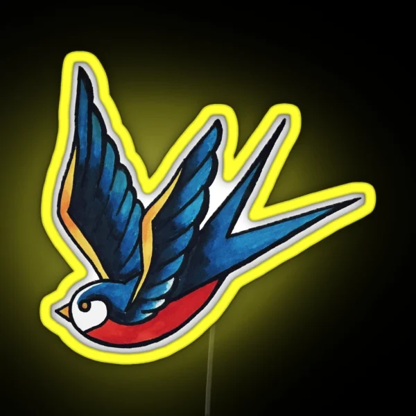 Sailor Bird RGB Neon Sign