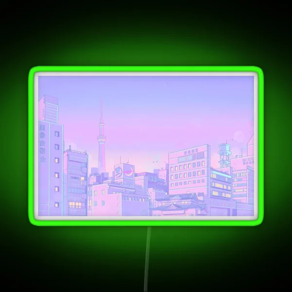 Sailor City RGB Neon Sign