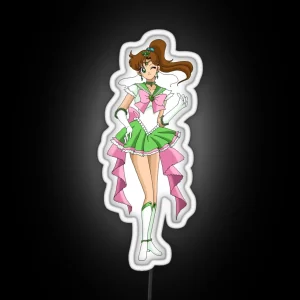 Sailor Jupiter Eternal Form RGB Neon Sign