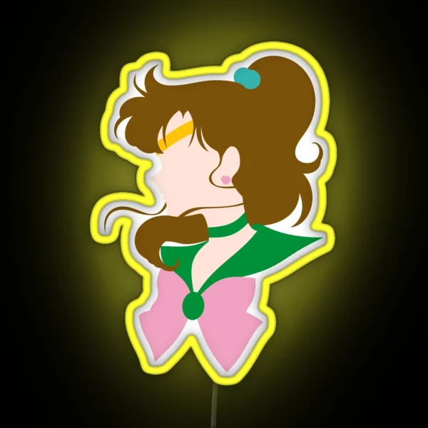 Sailor Jupiter RGB Neon Sign