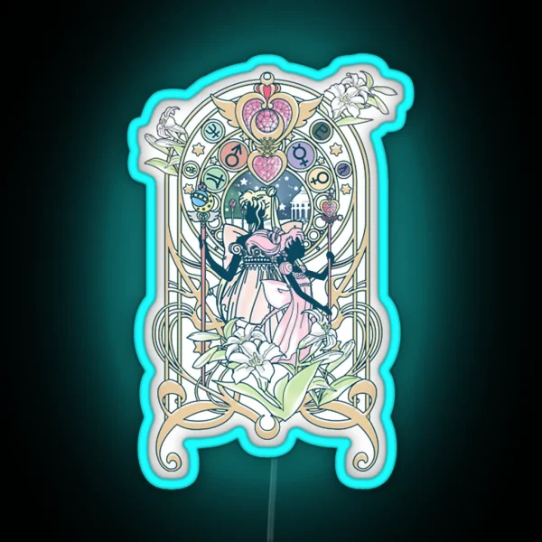 Sailor Moon Neo Crystal Serenity RGB Neon Sign