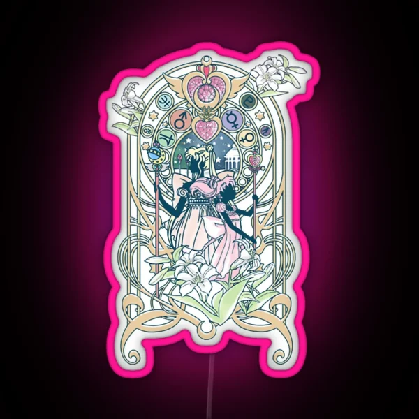 Sailor Moon Neo Crystal Serenity RGB Neon Sign