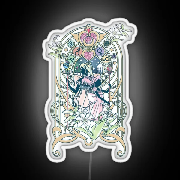 Sailor Moon Neo Crystal Serenity RGB Neon Sign