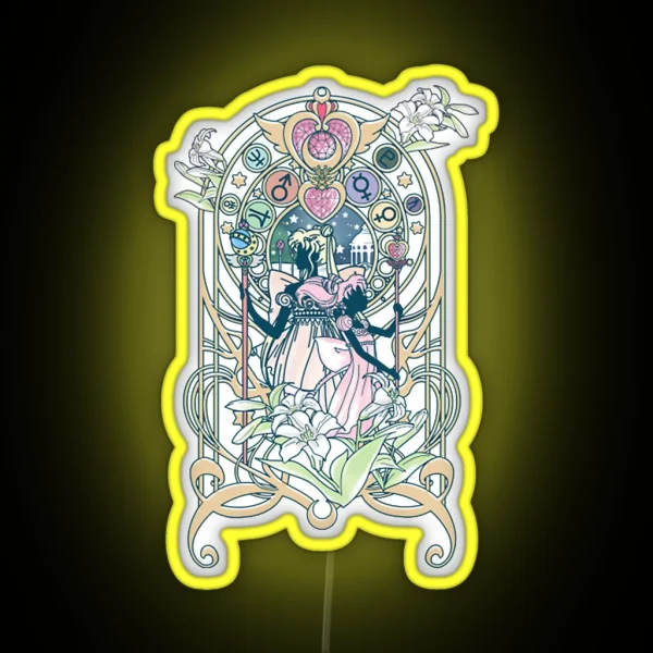 Sailor Moon Neo Crystal Serenity RGB Neon Sign