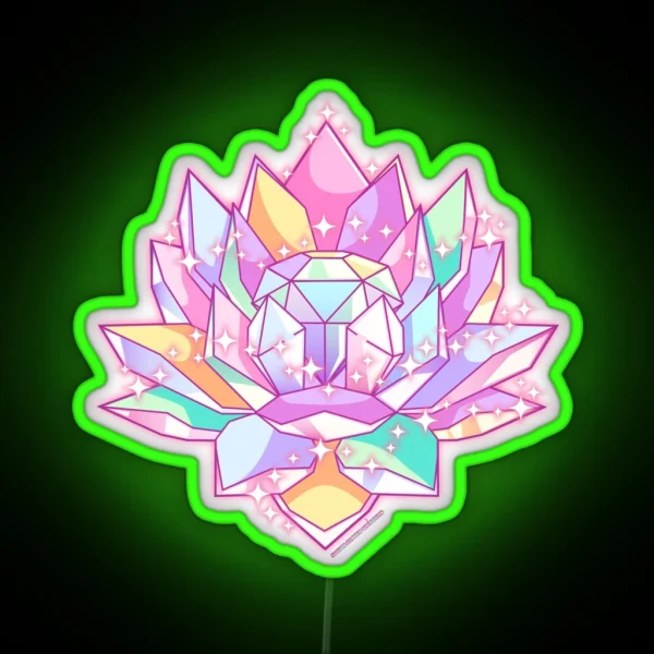 Sailor Moon Pastel Crystal RGB Neon Sign