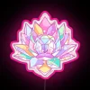 Vibrant Sailor Moon Pastel Crystal RGB Neon Sign Display Illumination Artwork
