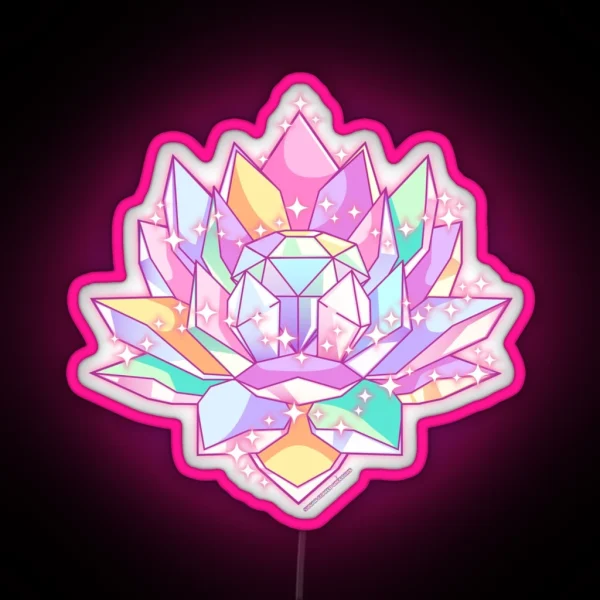 Sailor Moon Pastel Crystal RGB Neon Sign