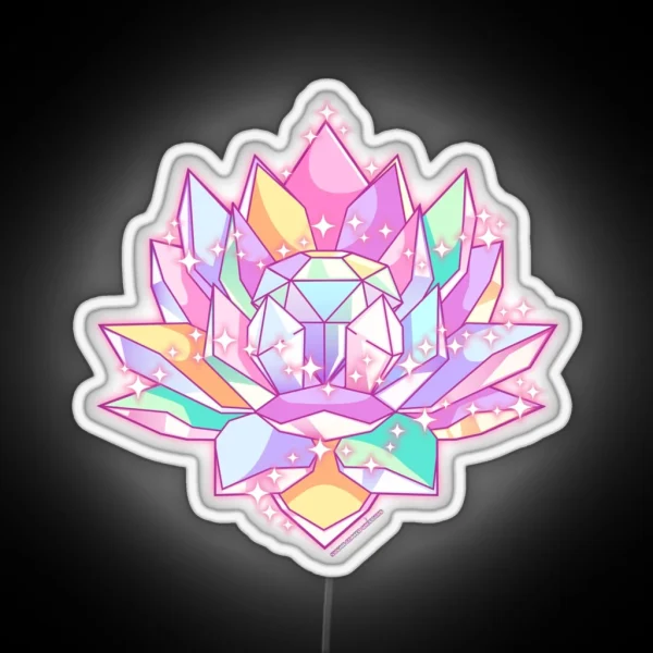 Sailor Moon Pastel Crystal RGB Neon Sign
