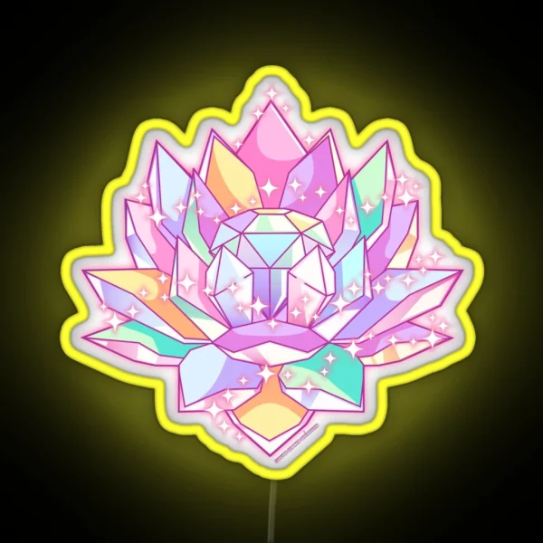 Sailor Moon Pastel Crystal RGB Neon Sign