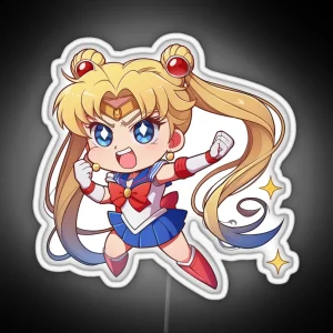 Sailor Moon Ready To Go RGB Neon Sign