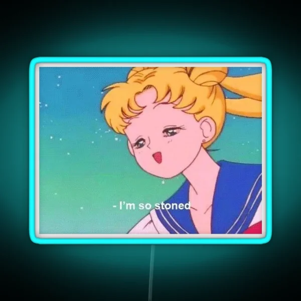 Sailor Moon RGB Neon Sign