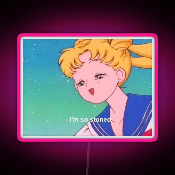 Sailor Moon RGB Neon Sign